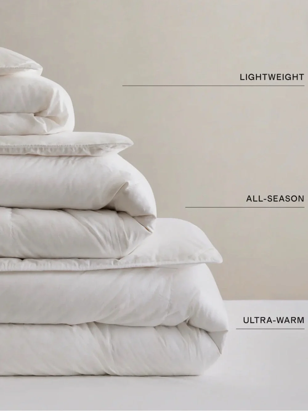 NWB Quince Lightweight Premium Down Duvet Insert